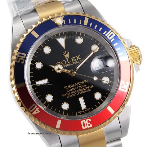 black and red bezel rolex|rolex submariner with blue dial.